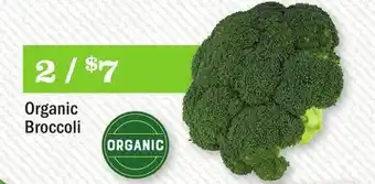Heinen's Organic broccoli offer