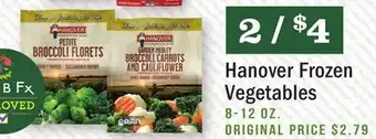 Heinen's Hanover frozen vegetables offer