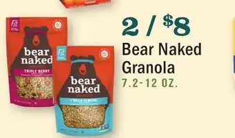 Heinen's Bear naked granola offer