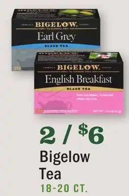 Heinen's Bigelow tea offer