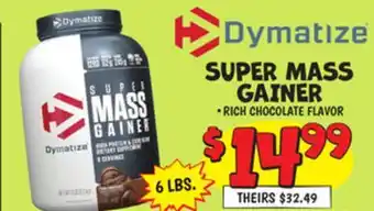Ollie's Dymatize super mass gainer offer