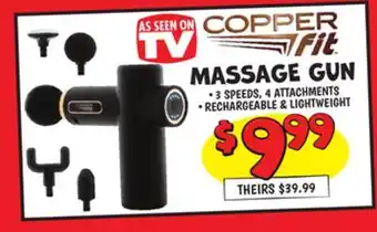 Ollie's Massage gun offer