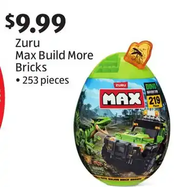 Aldi Zuru max build more bricks offer
