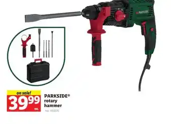 Lidl Parkside rotary hammer offer