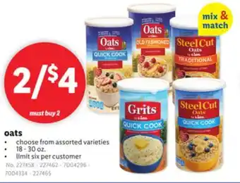 Lidl Oats offer