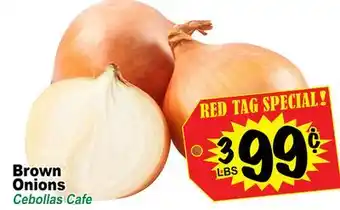 Superior Grocers Brown onions offer