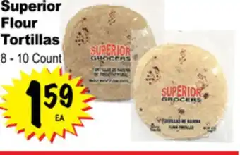 Superior Grocers Superior flour tortillas offer
