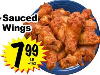 Superior Grocers Sauced wings offer