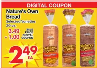 Superior Grocers Nature's own bread offer