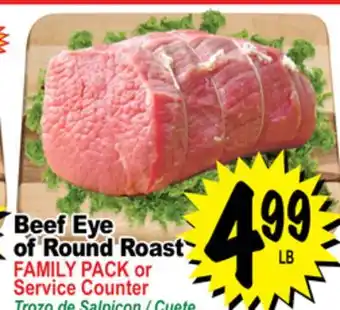 Superior Grocers Beef eye of round roast offer