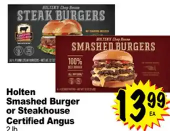 Superior Grocers Holten smashed burger or steakhouse offer