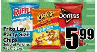 Superior Grocers Frito lay party size chips offer
