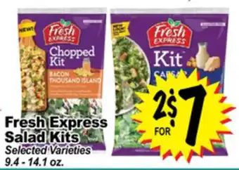 Superior Grocers Fresh express salad kits offer