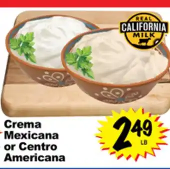 Superior Grocers Crema mexicana or centro americana offer