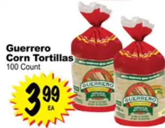 Superior Grocers Guerrero corn tortillas offer
