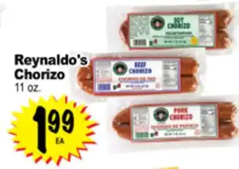 Superior Grocers Reynaldo's chorizo offer