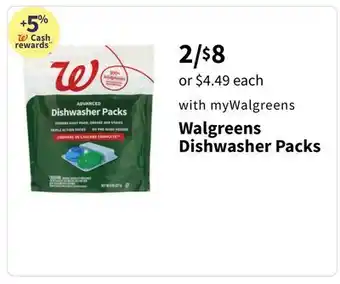 Walgreens Walgreens dishwasher packs offer