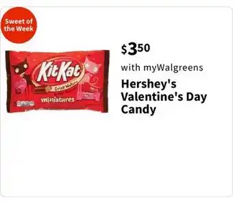 Walgreens Hershey's valentine's day candy offer