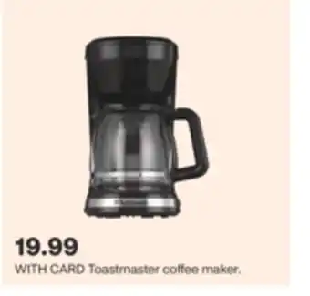 CVS Toastmaster coffee maker offer