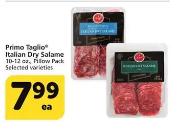 Albertsons Primo taglio italian dry salame offer