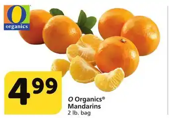 Albertsons O organics mandarins offer