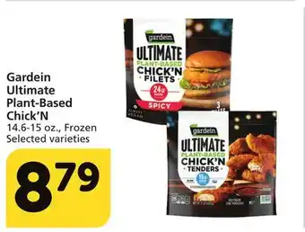 Albertsons Gardein ultimate plant-based chick'n offer