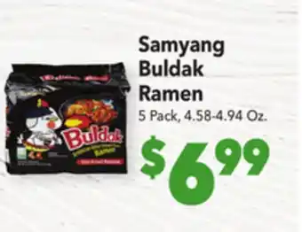 Vallarta Supermarkets Samyang buldak ramen offer