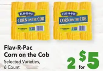 Vallarta Supermarkets Flav-r-pac corn on the cob offer