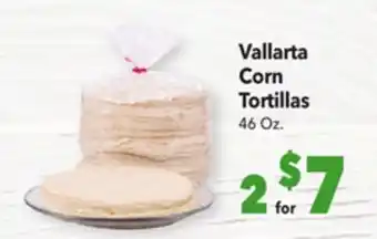 Vallarta Supermarkets Vallarta corn tortillas offer