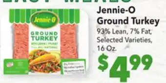 Vallarta Supermarkets Jennie-o ground turkey offer