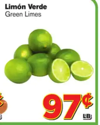 El Super Fresh Green limes offer