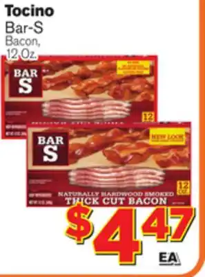 El Super Fresh Bar-s bacon offer