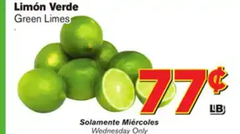 El Super Fresh Green limes offer