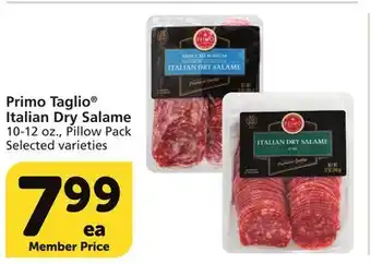 Vons Primo taglio italian dry salame offer