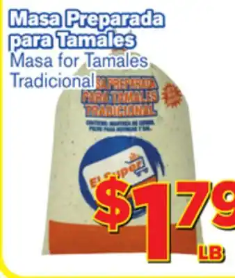 El Super Fresh Masa para tamales tamales offer