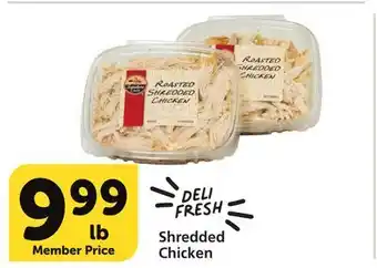 Vons Shredded chicken offer