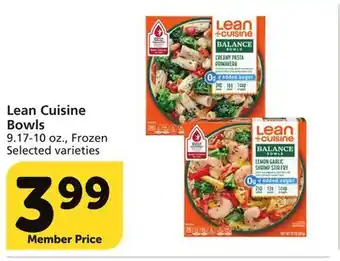 Vons Lean cuisine bowls offer