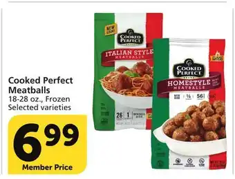 Vons Cooked perfect meatballs offer