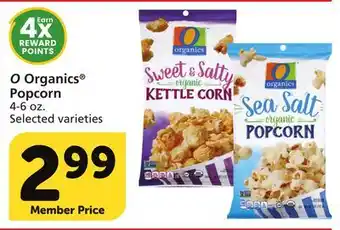 Vons O organics popcorn offer