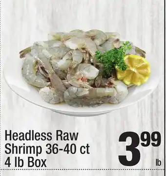 Super King Markets Headless raw shrimp offer