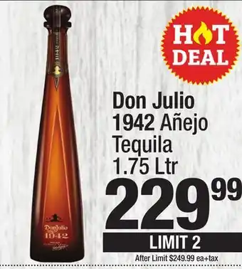 Super King Markets Don julio 1942 añejo tequila offer