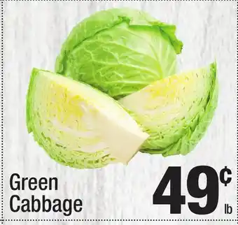 Super King Markets Green cabbage offer