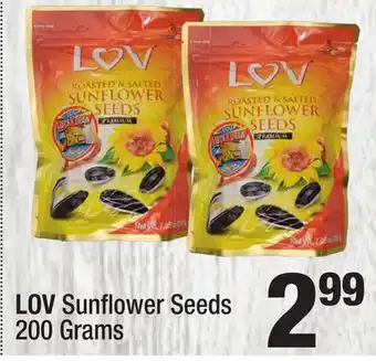 Super King Markets Lov sunfl ower seeds offer