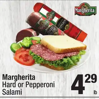 Super King Markets Margherita hard or pepperoni salami offer