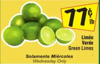 El Super Green limes offer