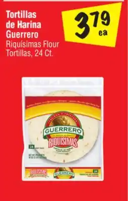 El Super Guerrero riquísimas flour tortillas offer