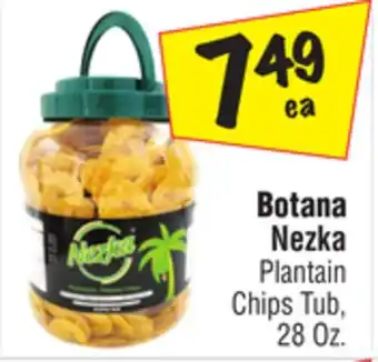 El Super Plantain chips tub offer