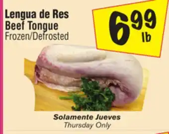 El Super Beef tongue offer