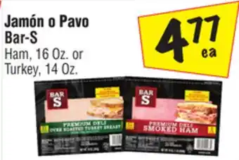 El Super Ham, 16 oz. or turkey, 14 oz offer