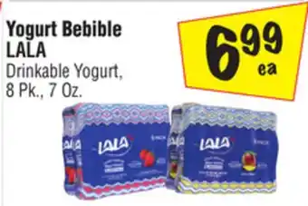 El Super Lala drinkable yogurt offer